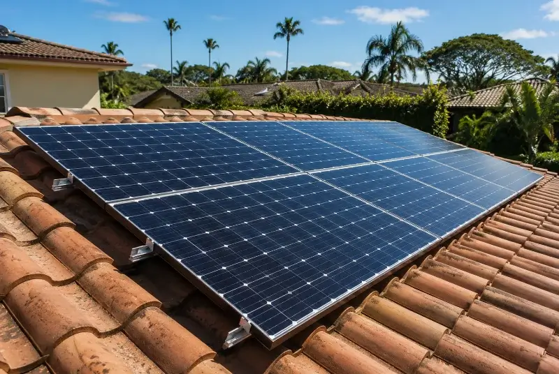 Installation de panneaux solaires à Still